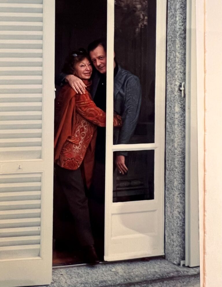 Inge Feltrinelli e Pierluigi Cerri