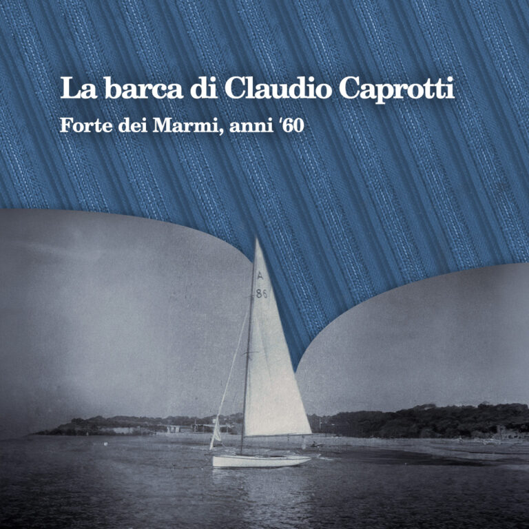 La barca di Claudio Caprotti a Forte dei Marmi anni '60-2