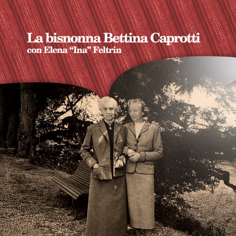 Great-grandmother Bettina Caprotti with Elena 'Ina' Feltrin