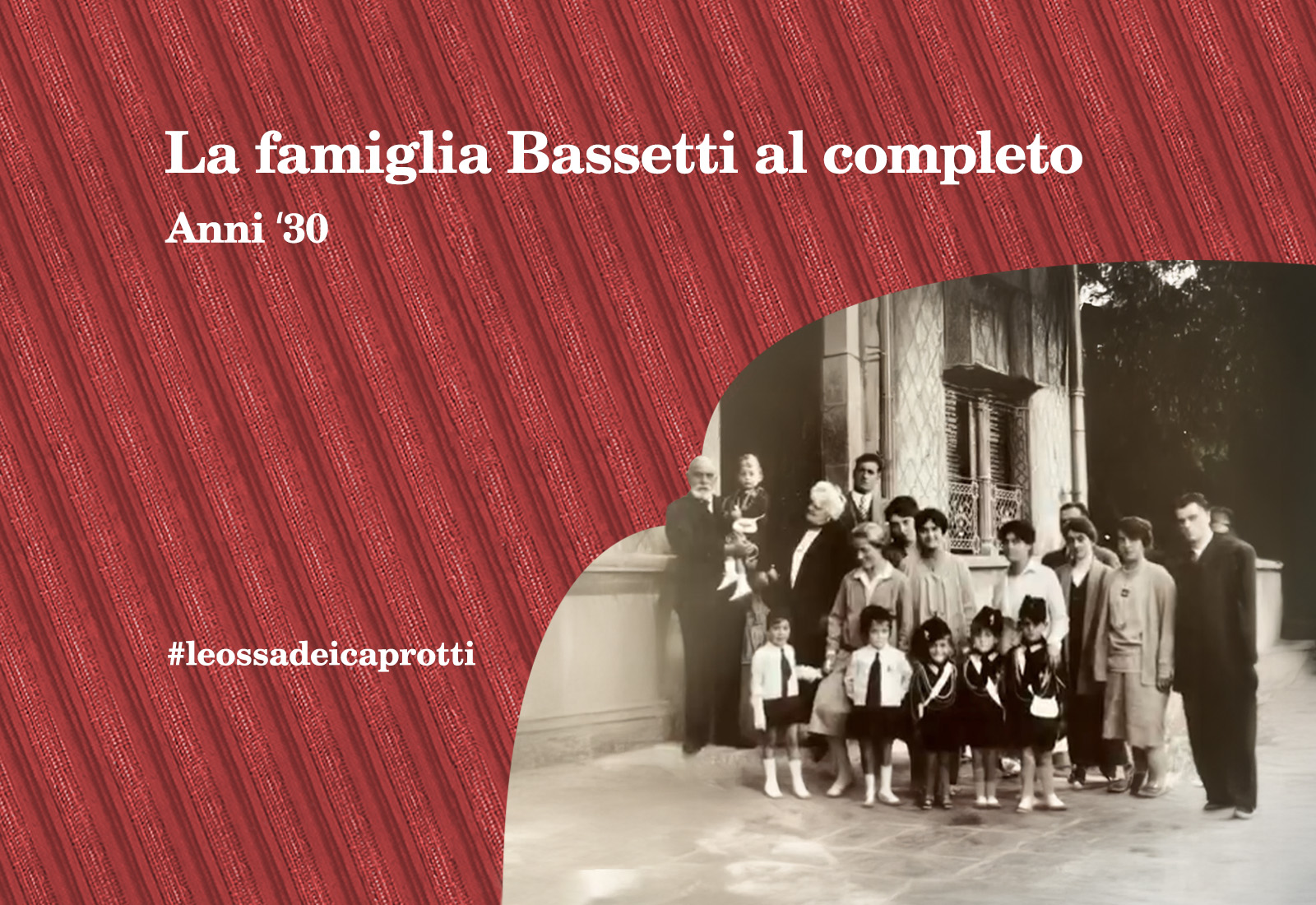 La famiglia Bassetti al completo