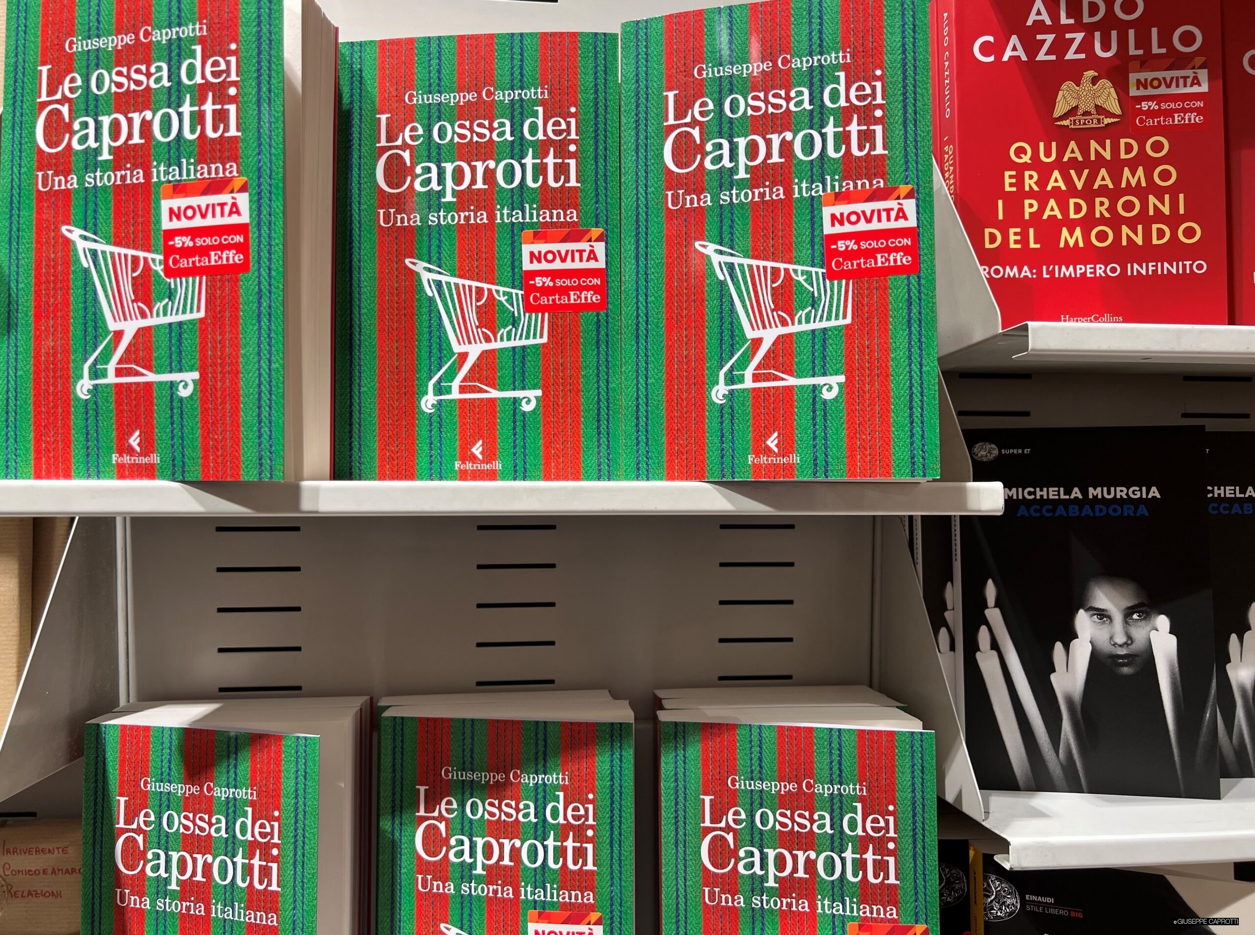 Le ossa dei Caprotti Feltrinelli Milano ottobre 2023 1