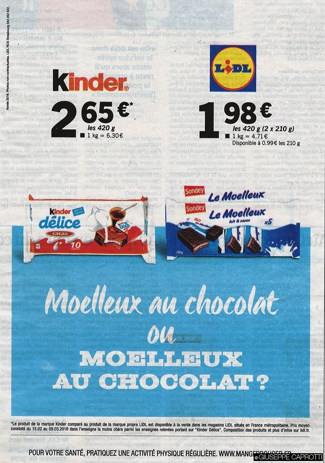 Lidl contro Kinder