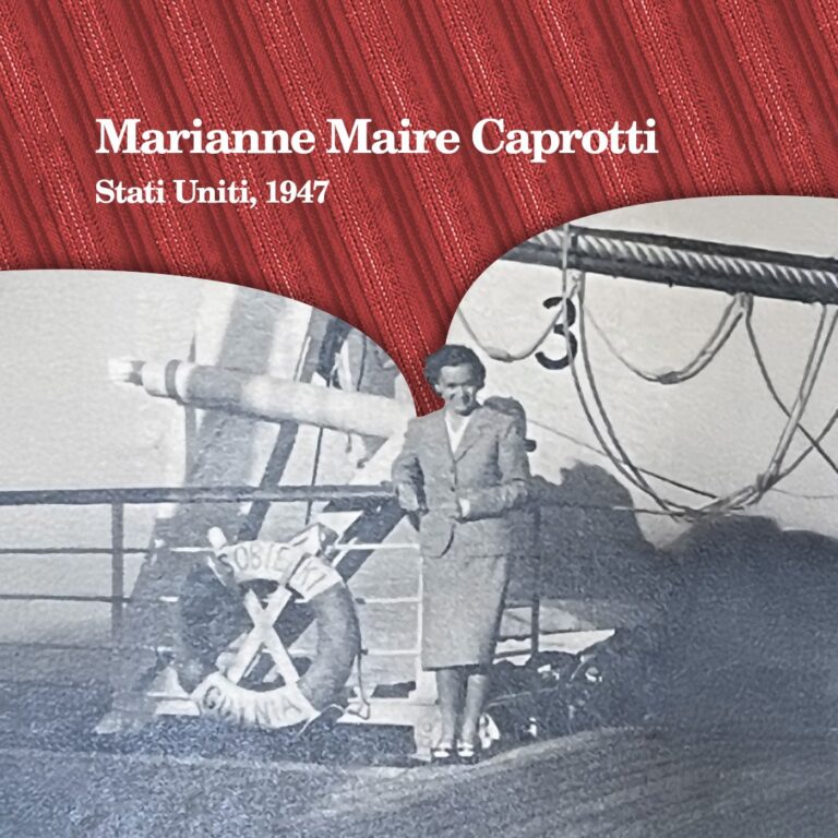 Marianne Maire Caprotti Sobieski 1947