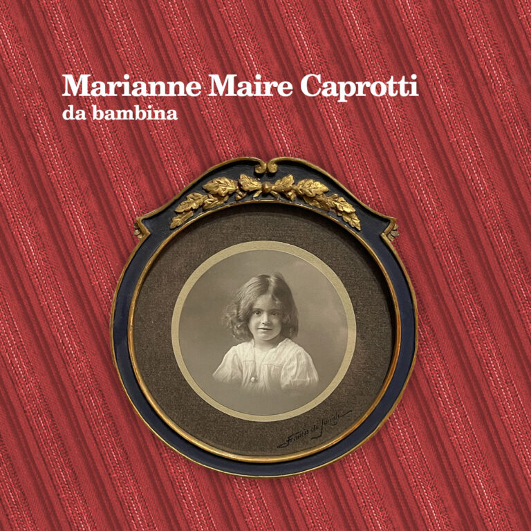 Marianne Maire Caprotti da bambina
