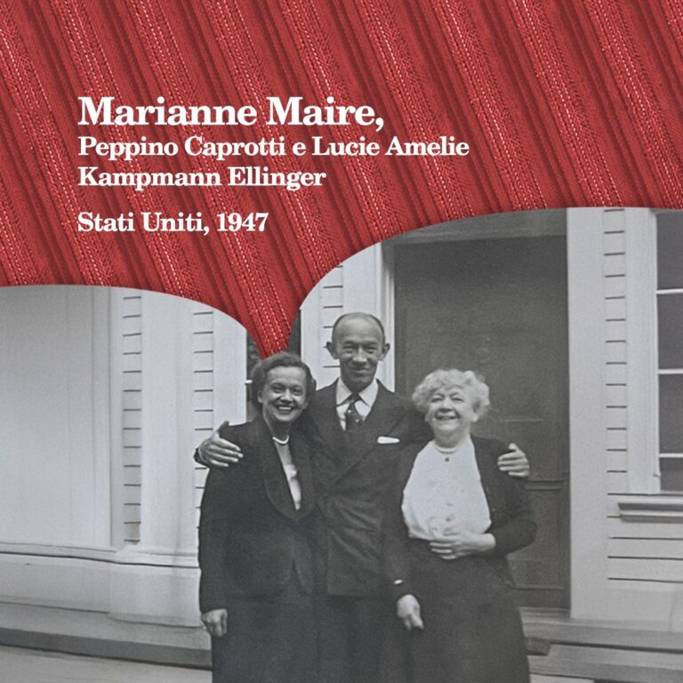 Marianne Maire Peppino Caprotti Lucie Amelei Kampmann Ellinger 1947