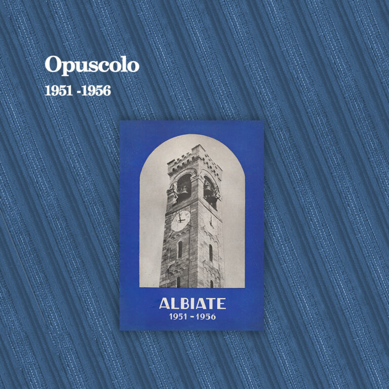 Opuscolo di Albiate