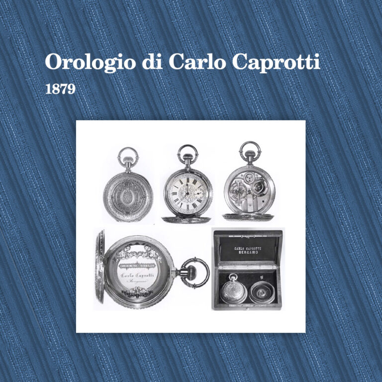 Orologi di Carlo Caprotti - 1879