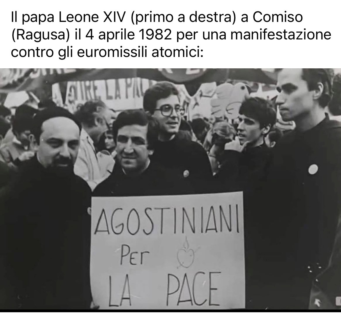 Papa Leone contro gli euromissili