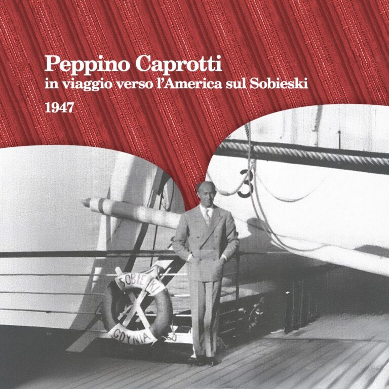 Peppino Caprotti sul Sobieski 1947