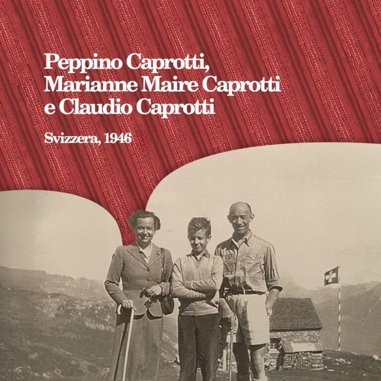 Peppino, Marianne e Claudio Caprotti, Svizzera 1946