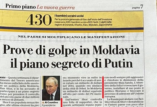 Russia Moldavia-Titolo-Repubblica-30-Ottobre-2022