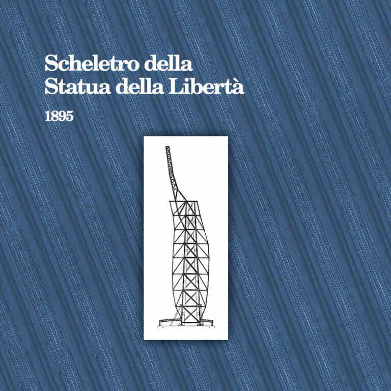 Scheletro della Statua della Libertà