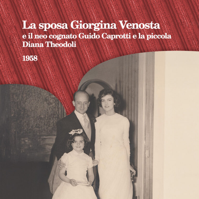 Giorgina Venosta con Guido Caprotti e Diana Theodoli