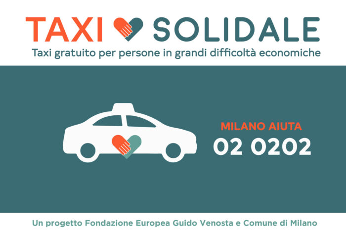 Taxi Solidale, Milano aiuta