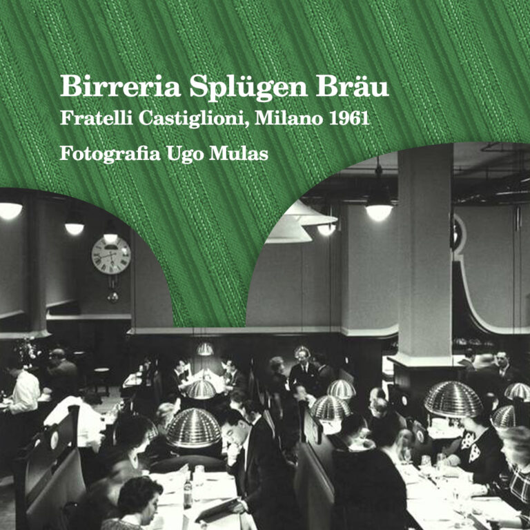 Ugo Mulas, Ristorante-birreria Splugen, Milano