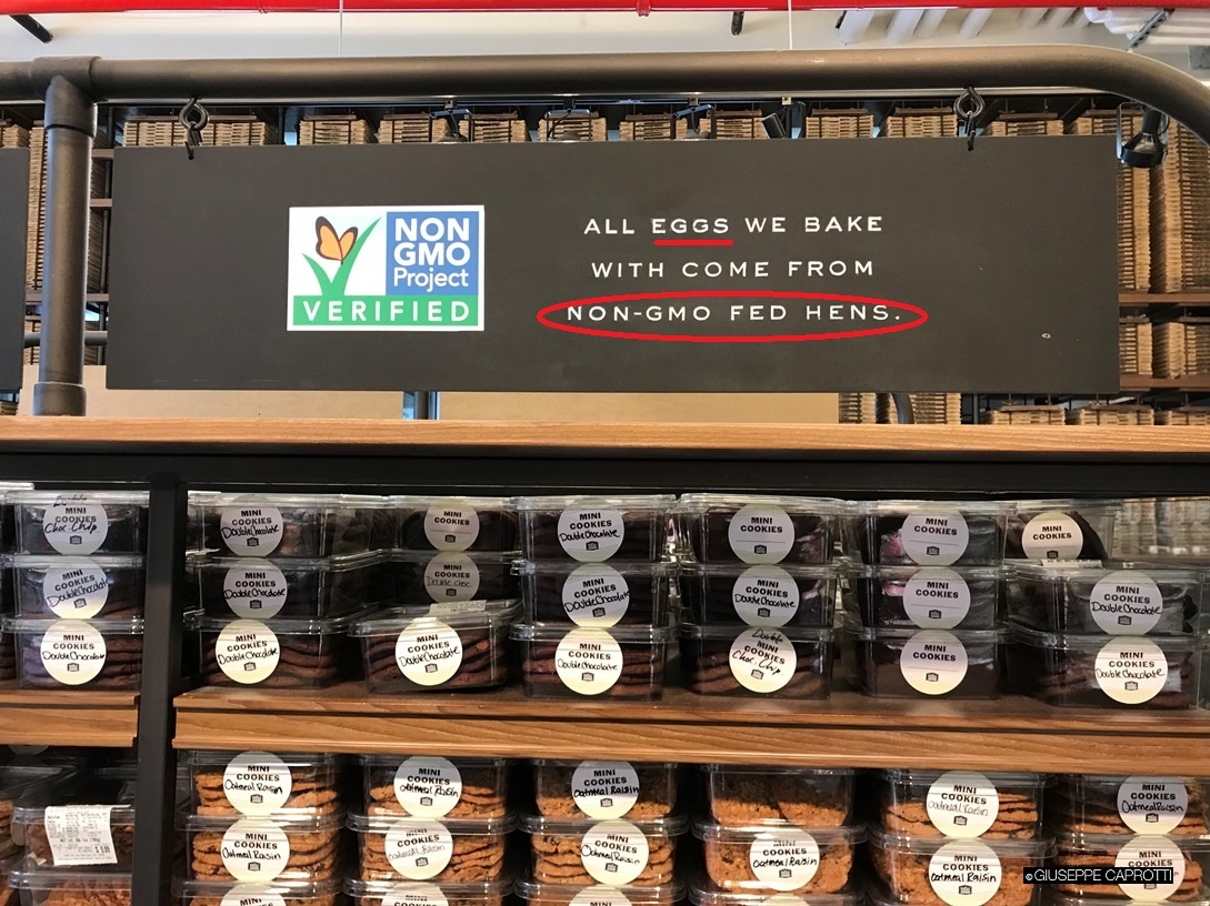 Whole Foods uova da galline allevate senza mangime ogm