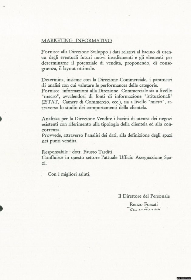 Continuato sulla definizione di marketing