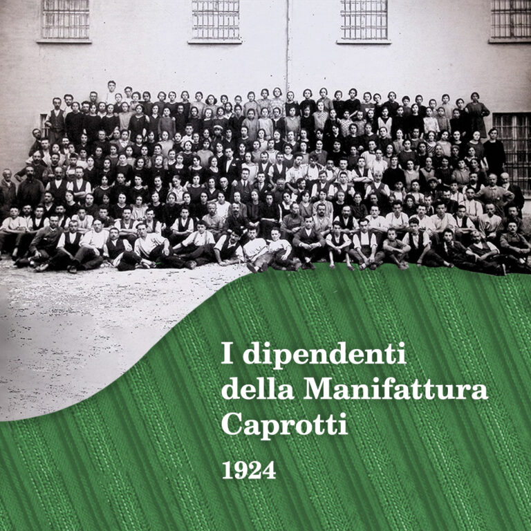 I dipendenti della Manifattura Caprotti, 1924