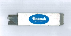 Il taglierino che usavo per aprire gli scatoloni