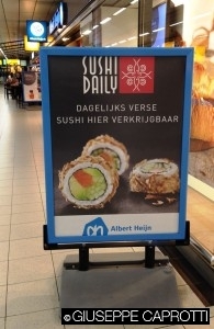 Albert Hejin to go sushi