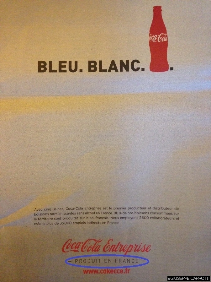 Coca cola produit en France